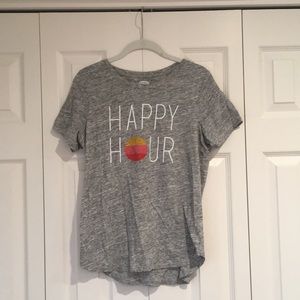 Gray Old Navy T-Shirt